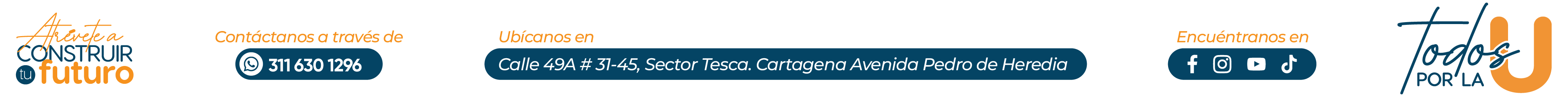 Barra Medios Experiencia Unitecnar